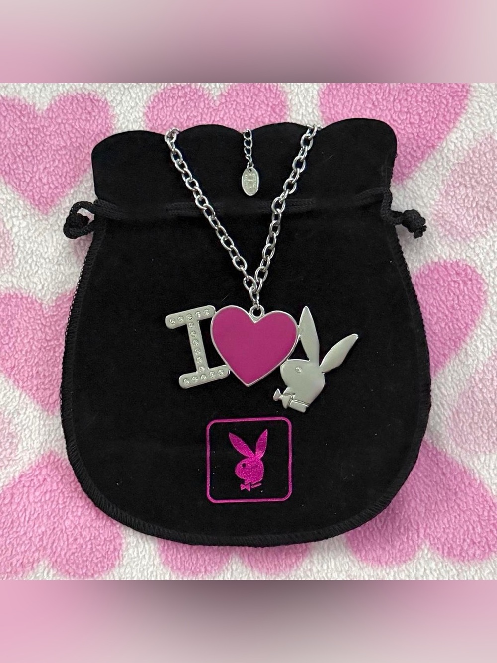 Playboy I love playboy big necklace